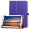 HGWALP Custodia universale per tablet da 9 -11 pollici, Folio Custodia protettiva universale per tablet da 9,9.7,10, 10.1, 10.5, 11,con cinturino a mano e funzione stand-Viola