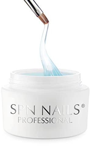 SPN Nails Professional Frozen Gel 15g, Made Of Latest Polymer Bonds, Non-Acidic, Strong Adhesion, Professional & Salon Use,Requires Curing Under LED, UV Nail Lamp