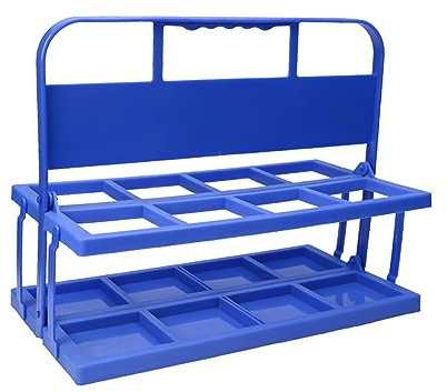 Gralara Porte-Bouteille Pliable Multi-Usage Créatif à 8 Trous pour Café de Football