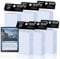 Mlikero 600 Pcs Card Sleeves, Perfect Fit Inner Sleeves Ideal for Double-Sleeving, Trading Card Sleeve Fit for MTG, TCG, Game Cards (64 x 89 mm)