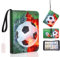 FußballSammelalbum, Sammelalbum für Karten, 480 Karten Kapazität, 4 Taschen, Wasserdicht Karten Halter Heft Ordner, kompatibel mit allen Arten von Fußballkarten, Sammelkarten, Sport Karten(Fußball)
