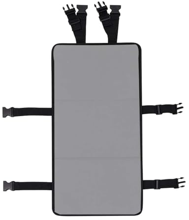 F Fityle Couverture d'échelle de lit superposé pour Enfants, Facile à Installer, Coussin d'échelle de lit superposé en Tissu Oxford, Gris