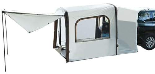 Tenda da Campeggio Gonfiabile per Portellone Posteriore SUV 4 Persone Tenda Familiare Leggera Portatile per Bagagliaio Un'auto, Tende Posteriori per Auto per Caravan Tenda MPV Hatchback Minivan