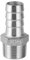 JrEam Sanitäranschluss 1/4 1/2 (6 8 10 12 15 20 mm) 304 Edelstahl männlich weiblich Gewindeanschluss Schlauch Sanitär Rohrbogen (Color : Male Thread, Size : 8MM_3/4)