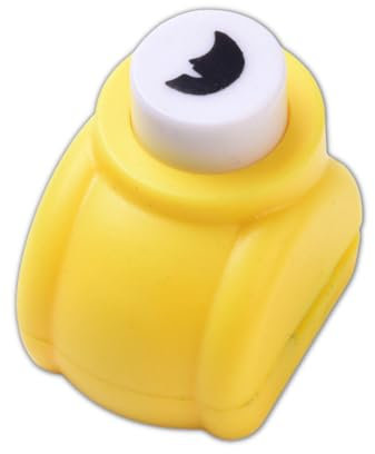 1x Motivstanzer Stanzer 16 Motive Scrapbooking Papierstanzer Motivlocher Stanzen (Mond)