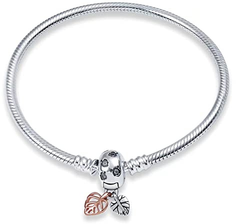 HappyStar Armkette Damen Silber 925 Charms Bracelets armband damen Kmpatibel Mit Beads Charms anhänger