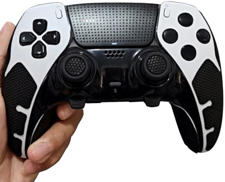 Ceozon Autocollant de protection compatible avec les poignées de manette PS5 Edge