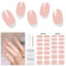 Nagelfolie UV Härtend - 28 Stück Nagelsticker UV Gel Nagelfolien Selbstklebend Nail Sticker Nagellackstreifen Gel-Nagelaufkleber Art Stickers DIY für Damen Mädchen Dekoration Nageldesign