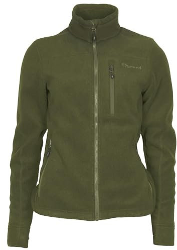 Pinewood Fleecejacke Damen - Damen Fleecejacke Grün - Aus 100% übergebliebenen Stoffen - Fleece jacke Damen für die Jagd und den Hundesport - Fleecejacke Jagd Grün - Fleecejacken für damen
