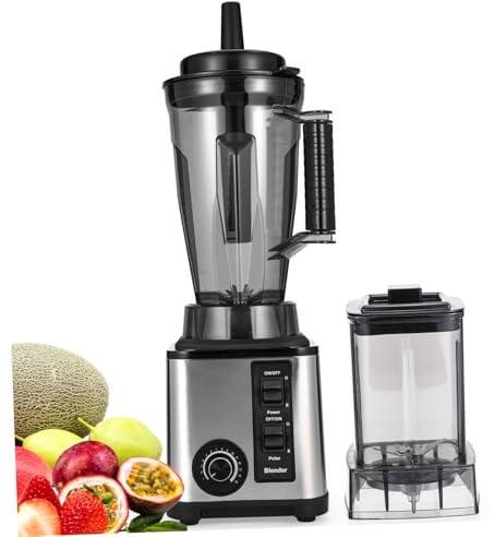GREENADSCAPE 3l Juicer Machine Portable Kitchen Blender Multifunctional Nut Kitchen Blender Uk
