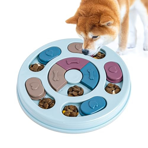 Blanlody Dog Toy, Intelligence Toy for Dogs with Squeaky, Interactive Dog Toy with Activity, Food Toy Dog for Small, Medium, Large Dogs and Cats