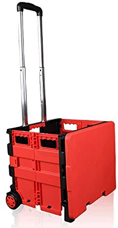 Supermarket Trolley Car Shopping Cart Small Cart Folding Cart Home Basket Trailer Can Sit Elderly Cart(Covered)