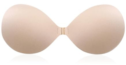 GIDWRIY Reggiseno Invisibile Silicone,Coppe Adesive Seno,Reggiseno Adesivo Push Up,Sticky Bra,Coppette in Silicone per Seno,Reggiseno Abito da Sposa,Reggiseni Appiccicosi Riutilizzabile per Costume