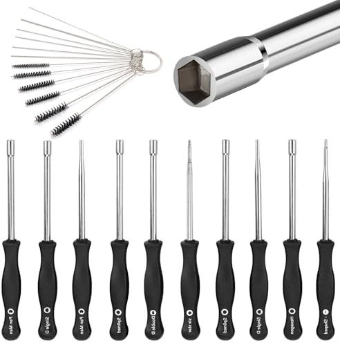 NEW B1919 Vergaser-Einstellwerkzeug, Vergaser-Einstellset für 2-Takt-Kleinmotoren, Nickel-Schutzschicht für Galvanikindustrie, anwendbar für Husqvarna Stihl usw