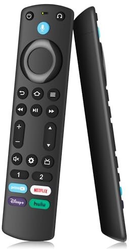 Replacement Voice Remote Control for Insignia-Fire-TV-Stick-4K-Series & Cube, Pioneer/Hisense-Firesmart-TV Stick Lite/4k Max(2nd Gen) & 3rd Gen Smart TV, Firestick 2nd/3rd Gen