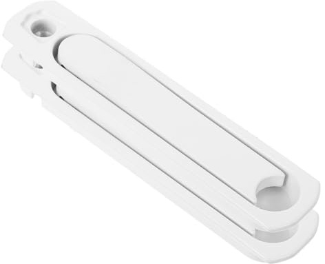 Maniglia Porta Filo Muro per Finestra Scorrevole, Lega di Zinco Bianco, 2 | Maniglia Invisibile per Finestre, Maniglie Finestre Scorrevoli, Maniglie Nascoste per Porta Finestra