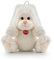 Trudi 51252 Sweet Collection Kleiner Plüschhase ca. 9 cm, Größe XXS, Stofftier mit weichen Materialien und liebevollen Details, Plüschtier mit Schlappohren, waschbar, Kuscheltier für Kinder, Weiß