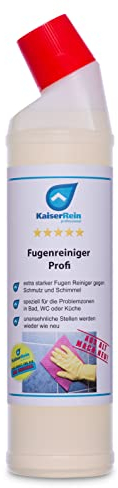 KaiserRein Fugenreiniger flüssig 750 ml Für Bad, Küche, Dusche und Fliesen Grund-Reiniger) befreit verkalkte und mit Fett, Öl oder Schmutz zugesetzte Fugen in Bad, Küche, Duschkabinen & Badewannen