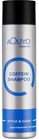 Style & Care Coffein Shampoo gegen Haarausfall, fettiges Haar und Schuppen (250ml) | Haarpflege mit Zink und Biotin lindert Haarausfall und fördert das Haarwachstum | Haarshampoo bei Kopfhautjucken