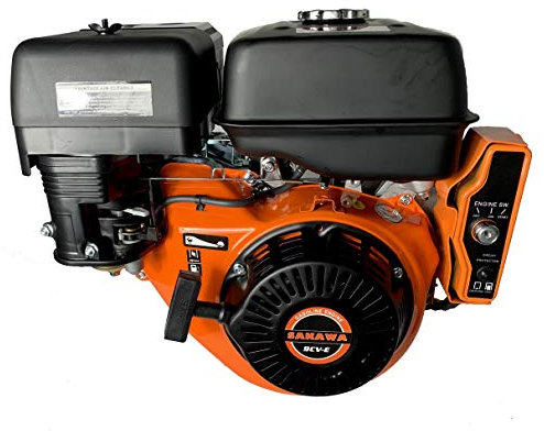 SAKAWA Motor Gasolina 4 Tiempos 270CC 9 CV Arranque Eléctrica