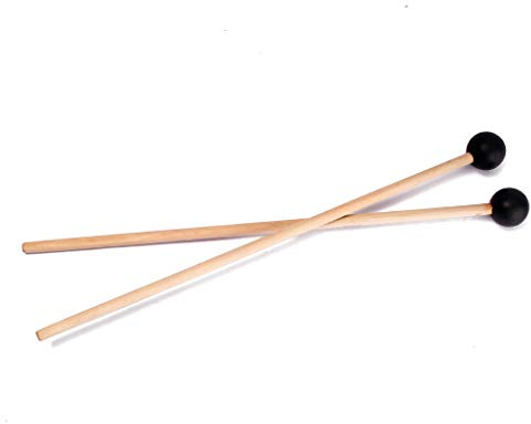 Alnicov 1 Paar Werkzeug Instrument Teile Gummikopf Xylophon Professionelle Schlägel Marimba Schlägel Tragbare Sticks Home