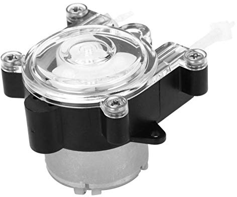 Bomba peristáltica, bomba peristáltica DC 6V, mini bomba de agua, micro bomba peristáltica de acuario de laboratorio profesional para farmacia de análisis bioquímico(1 * 3 (manguera))