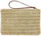 SOIMISS Portafoglio Polso Con Cerniera Saint Barth Pochette Di Portafogli Polso Per Pochette Con Cerniera in Paglia Portafoglio Di Paglia Estivo Da Donna Piccolo Portamonete Spiaggia
