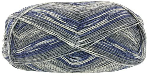 MEILENWEIT 100g Denim Mix Black Blue 4653 - dunkelgrau/hellgrau/dunkelblau
