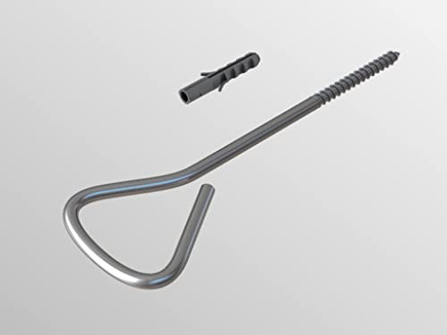 BPC Fixings Stainless Steel Starter Tie 10-Piece Set, 130 mm Length, Silver