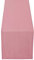 Leinen Optik Tischläufer Läufer Eckig 40 x 140 cm Altrosa / Rosa Abwaschbar Wasserabweisend Fleckschutz Pflegeleicht mit Saumrand