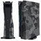 Face Plate Cover Shell with Cooling Vents for PS5 Disc Edition Console FacePlate, Accessories Compatible with Playstation 5 Protective Replacement Panels (Gray Camouflage)