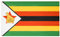 MUWO Flagge Nations Together 90 x 150 cm Nationalmanschaften, doppelseitige Gartenflagge, wetterfeste Fanflagge, Fußballflagge Polyester Länderfagge Deutschland mit Ösen (Simbabwe)