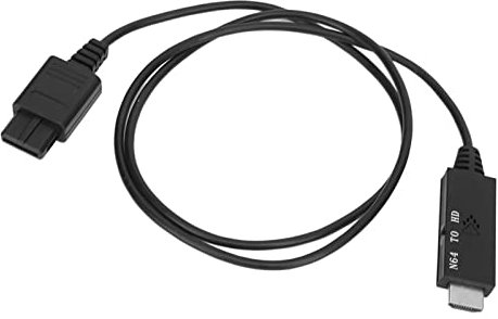 Adaptateur de Convertisseur N64 vers HDMI, pour Cordon de Convertisseur de Sortie Audio Vidéo N64 vers HDMI, pour Console de Jeu Snes, NGC, SFC, Plug and Play