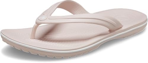 Crocs Unisex Crocband Flip Flip Flops, Quartz, 9 UK Men/ 10 UK Women