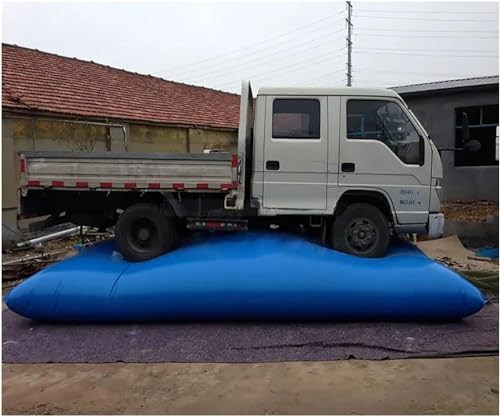 AviiSo Portable Stockage d'eau de Camping Boîte de Stockage d'eau pour l'arrosage d'urgence résistant à la sécheresse, pour Camping-Car et Camping-Car, Bleu (Size : 3407L/900Gal/2.5x1.5x0.91 m)