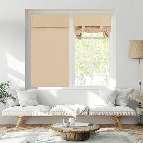 Vatge Tricia Cortinas de puerta – Cortinas de privacidad para puerta, cortinas opacas de 30 x 40 pulgadas para puerta francesa para puerta de cristal, cortinas de media puerta para ventana de puerta,