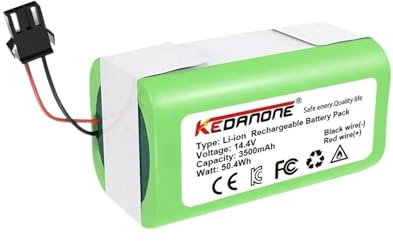 Batería de 14,4 V y 4000 mAh. Compatible con Conga 990 1090, Compatible con Cecotec Ecovacs Deebot N79S N79 DN622, Compatible con batería de aspiradora Robot Eufy Robovac 11 11S 12 35C X500 (Color :