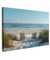 MuchoWow© Bild auf Leinwand Groß 120x80 cm XXL Schlafzimmer Bilder Badezimmer Wand Deko Wohnzimmer Modern Wanddeko Bilderwand Geschenk Dünen - Strand - Meer - Sommer