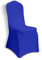 Kapwall Stuhlhussen Blau 12 Stück Stuhlüberzug Abnehmbarer Waschbarer Stuhlbezug für Schalenstühle, Stretch Stuhlhussen für Hochzeit, Party, Hotel, Restaurant