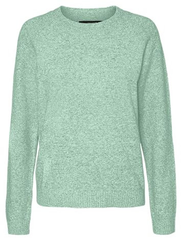 VERO MODA Knitted Pullover VMDOFFY Pullover, Birds Egg Green,M