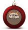 Weihnachtskugel-Ornamente, Happy Fall Camper, bedruckte Weihnachtskugeln, hängende Weihnachtskugeln, Halloween-Deko-Kugeln
