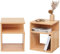 Ymahizax Nachttische 2er Set Holz, Sofatisch Nachttisch, Tischchen 32(B) X30(T) X40(H) cm, Moderner Nachtschrank Für Schlafzimmer Wohnzimmer