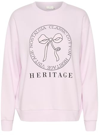 KAFFE Damen Sweatshirt KAellen Lange Ärmel