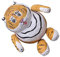 PRETYZOOM Realistische Simulation Tiger Craft Leichte Tragbare Holz Tiger Schmuck