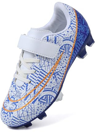 Boys Football Boots Kids Girls Football Cleats Outdoor Soccer Shoes Astro Turf Trainers Athletics Sport Teenager Profession Training Shoes Competition Soccer Cleats Sneakers for Unisex