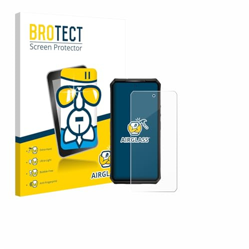 BROTECT Schutzglas für Ulefone Armor 28 Pro | Transparenter Displayschutz Made in Germany Schutzfolie Panzer Folie Glas 9H Anti-Fingerprint Einfache Montage Clear