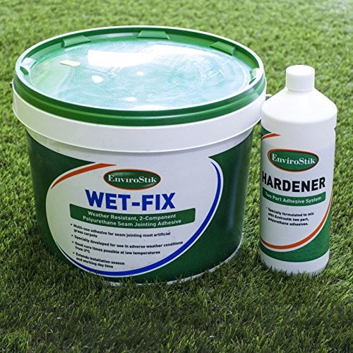 Artificial Grass WetFix Adhesive Glue 5kg Tub + 0.5KG Hardener | 10m Coverage | Fake Turf Astro