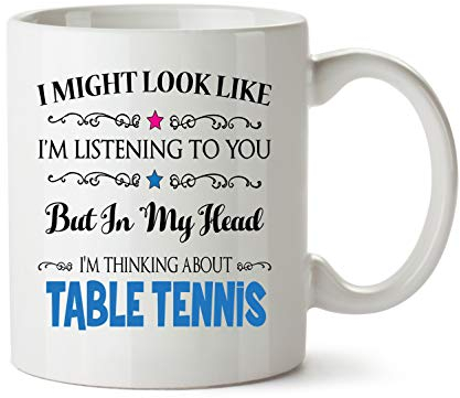 FoxyPrinting Table Tennis Coffee Mug