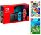 Nintendo Switch Rouge/Bleu Néon 32Go Pack [Nouveau modèle] Super Mario Party + Zelda: Breath of The Wild