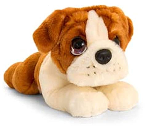 Keel Toys 32 cm Signature Cuddle Puppy Bulldog